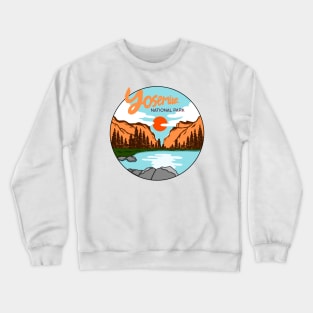 Yosemite National Park Crewneck Sweatshirt